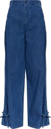 Emporio Armani Dame Jeans Blå W28,