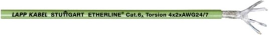 Lapp Cat6A S/FTP 100m grønn 2170483/100