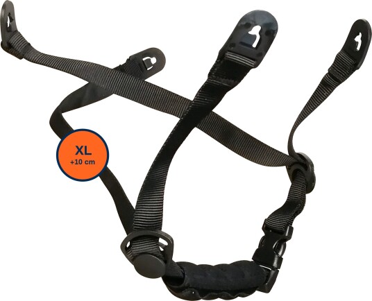 Guardio Hakestropp Svart, XL +10Cm