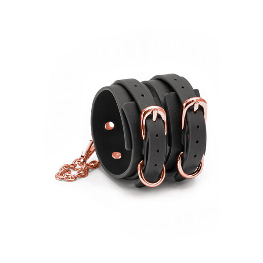Bondage Couture Ancle Cuffs Sort Bondage Couture Ancle Cuffs Sort
