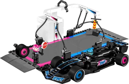 Cobi Bwt Alpine F1 Pit Stop Byggesett 477 Deler