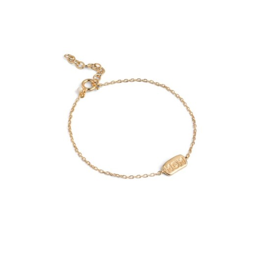 Enamel Copenhagen Mom Bracelet Gullfarge 165 mm