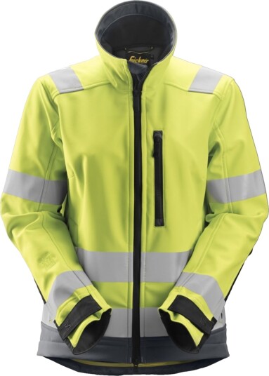 Snickers Workwear 1237 AllroundWork Softshelljakke varsel, gul Varsel, Gul, Klær Snickers Workwear 1237 AllroundWork Softshelljakke varsel, gul Varsel, Gul, Klær