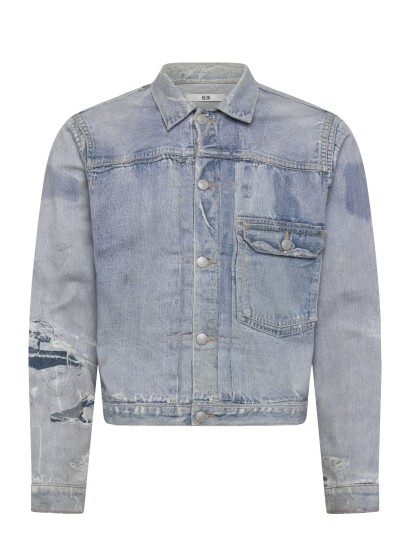 NEUW Type One Jacket Digital Indigo Light Vintage Indig Blue S NEUW Type One Jacket Digital Indigo Light Vintage Indig Blue S