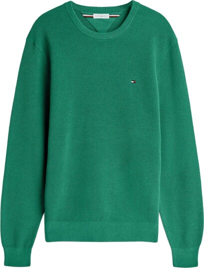 Tommy Hilfiger Essential Structure Crew Neck Green XXL