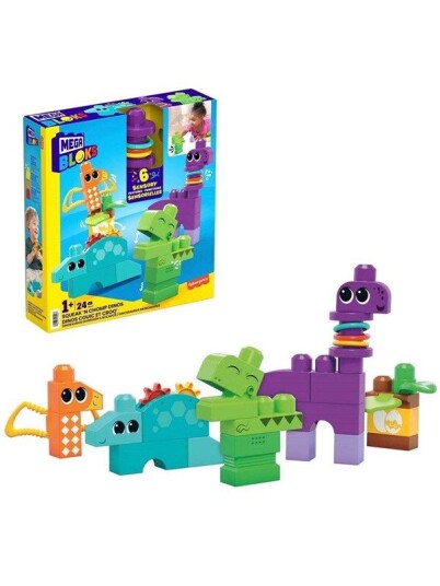 Mega Bloks First Builders Squeak N Chomp Dinos