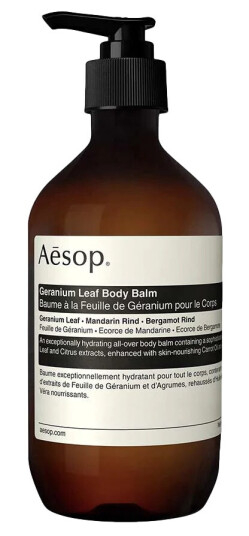 Aesop Geranium Leaf Body Balm 500ml Body Lotion Gjennomsiktig unisex Aesop Geranium Leaf Body Balm 500ml Body Lotion Gjennomsiktig unisex