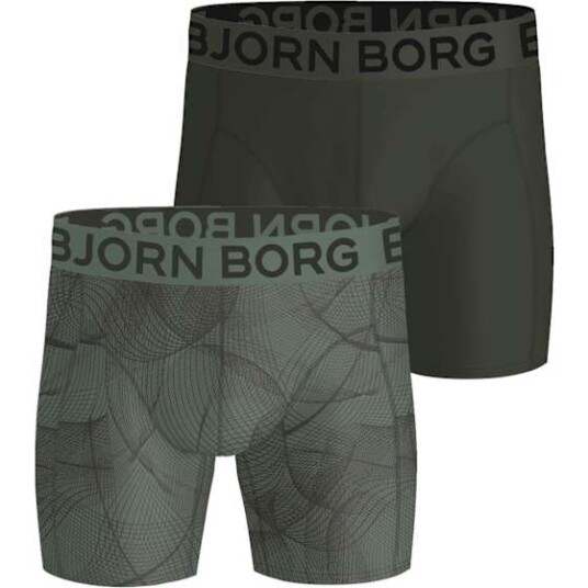 Bjørn Borg Sports Lightweight Boxer 2-Pack Herre Mp/Multipack S