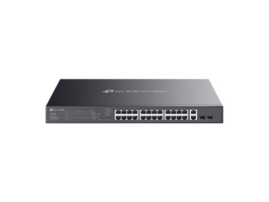 Tp Link Omada Es228gmp Håndtert L2 Gigabit Ethernet 10/100/1000 Strøm Over Ethernet Poe Rack Montering