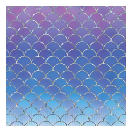 360 Degrees Ltd Servietter Mermaid 16-pakning 360 Degrees Ltd Servietter Mermaid 16-pakning