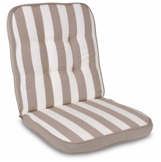Fritab Högvik pute woodline Taupe Woodline Beige