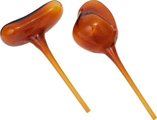 Ferm Living Mercury vanningskule 2 deler Amber 15x24 cm