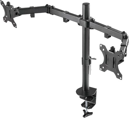 Deltaco GAMING Dual monitor desk mount 13"-32" Deltaco GAMING Dual monitor desk mount 13"-32"