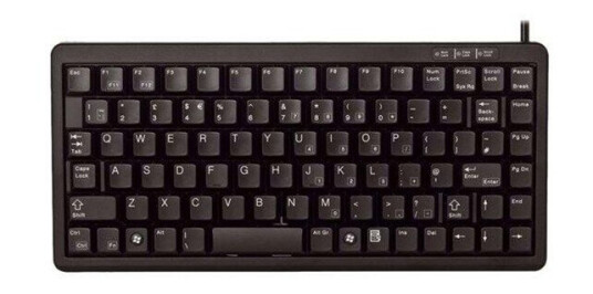 Cherry Compact-Keyboard G84-4100 - Tastatur - Nordisk - Svart Cherry Compact-Keyboard G84-4100 - Tastatur - Nordisk - Svart