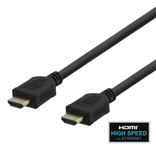 Deltaco 7m HDMI-kabel 4K UHD Sort Deltaco 7m HDMI-kabel 4K UHD Sort