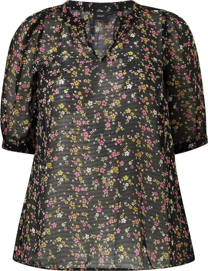 Zizzi Bluse Cataru 1/2 Blouse Rosa