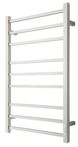 TVS Eldo 9 Firkantet Håndkletørker f/El-tilslutning 860x530 mm, Polert Rustfri Stål TVS Eldo 9 Firkantet Håndkletørker f/El-tilslutning 860x530 mm, Polert Rustfri Stål