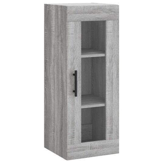 vidaXL Highboard grå sonoma 34,5x34x180 cm konstruert tre 8720845488772