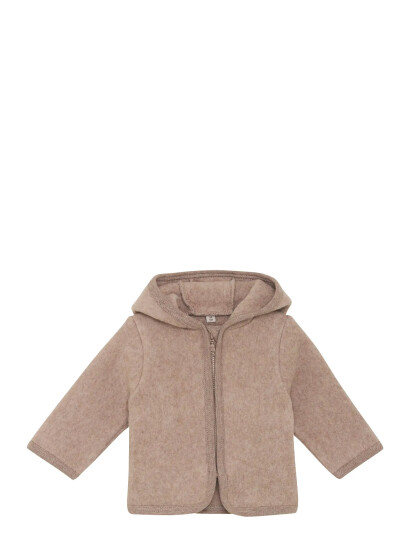 Huttelihut Jacket Cotton Fleece Brown 86