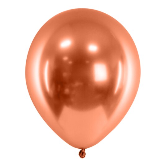 Ballongkungen AB Ballonger Krom Kobber - 100-pakning