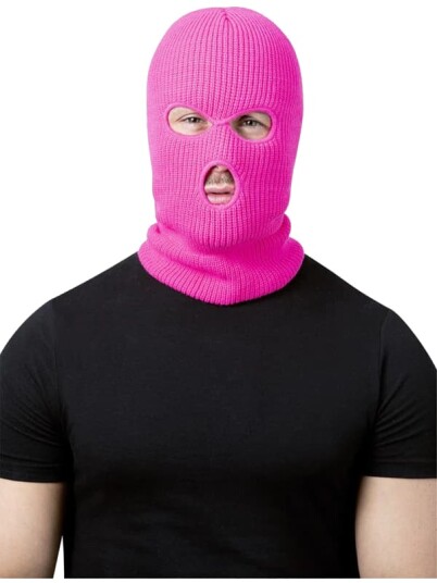 Neon Rosa Balaklava/Finlandshette