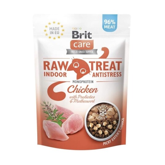 Bc Raw Cat Treat Indoor Antistress Chicken 40 G