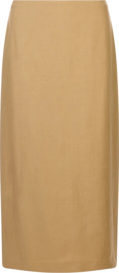 Max Mara Dame Skjørt Brun 2XS,