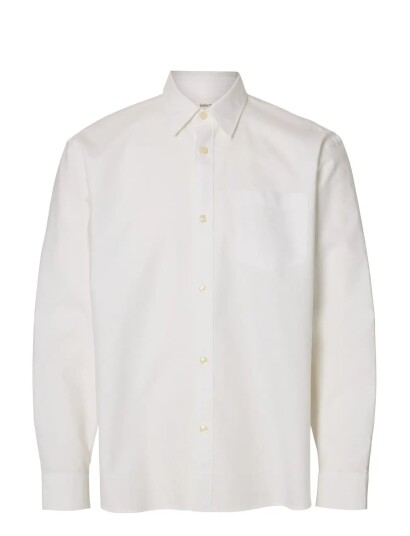 Selected Slhrlxsander Oxford Shirt Ls Noos White XL Selected Slhrlxsander Oxford Shirt Ls Noos White XL