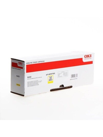 OKI - yellow - original - toner cartridge - Laser toner Yellow OKI - yellow - original - toner cartridge - Laser toner Yellow
