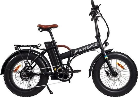 RAWBIKE Classic Elsykkel Jet Black