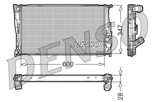 Radiator DENSO DRM05111 Radiator DENSO DRM05111