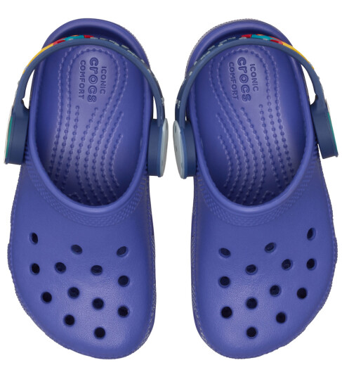 Crocs Sandaler m. Lys Fantasi Sapphire m. Rakett Crocs 20/21 Blinkende sko Blå 20 21