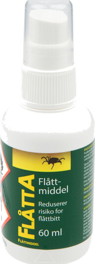 Flåtta Spray flåttmiddel 60 ml Flåtta Spray flåttmiddel 60 ml