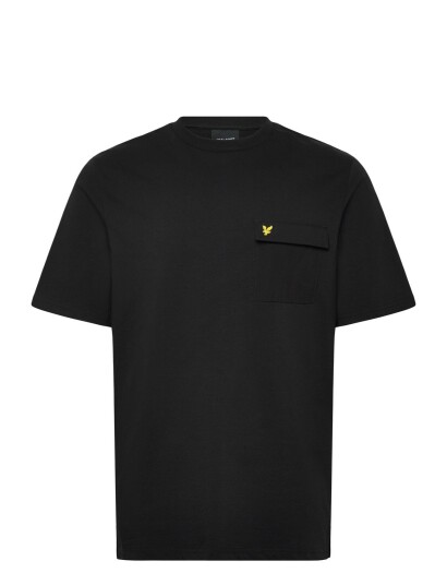 Lyle & Scott Cargo Pocket T Shirt Black S Lyle & Scott Cargo Pocket T Shirt Black S