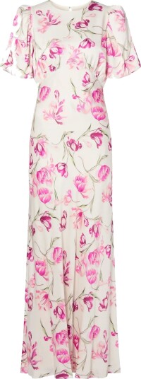 Malina | Freja Pouf Sleeve Maxi Dress | 44