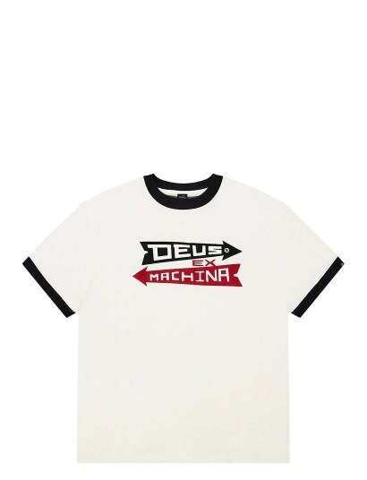 Deus Ex Machina Arrows Ringer Tee Black XL