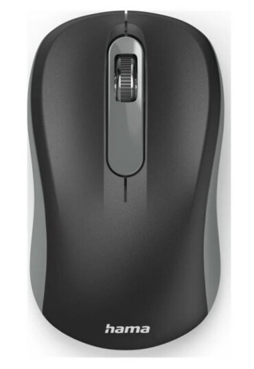 Hama Amw-200 - Mus - Anthracite / Black - Høyre- Og Venstrehåndet - Optisk - 3 Knapper - Trådløs - 2.4 Ghz - Usb Trådløs Mottaker - Gråsvart Hama Amw-200 - Mus - Anthracite / Black - Høyre- Og Venstrehåndet - Optisk - 3 Knapper - Trådløs - 2.4 Ghz - Usb Trådløs Mottaker - Gråsvart
