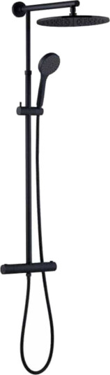 A-collection Azur TakdusjØ30cm - Komplett Svart Matt