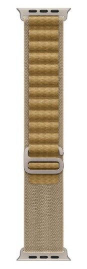 Apple - Sløyfe For Smart Armbåndsur - 49Mm - Stor Størrelse - Gyllenbrun