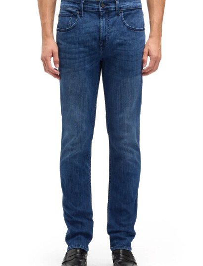 7 For All Mankind Slimmy Tapered Mid Blue - Blue - 30 x 32 7 For All Mankind Slimmy Tapered Mid Blue - Blue - 30 x 32