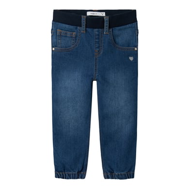 Name It Runde jeans Nmfbella Mørk blå denim