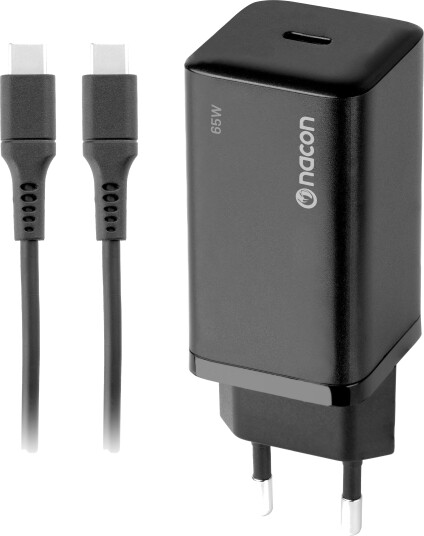 NACON Switch 2 A/C Adaptor   Black   ONE SIZE
