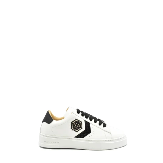 Philipp Plein Dame Sko Hvit 36 EU Philipp Plein Dame Sko Hvit 36 EU