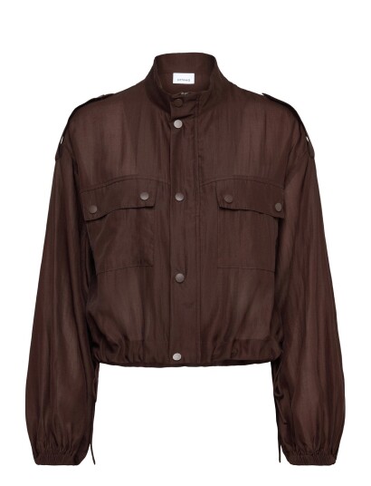 Dante6 Dante6 Mindy Sheer Cropped Jacket Brown 34