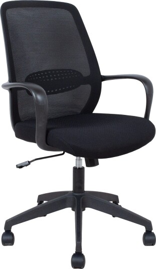 Kontorstol HOME4YOU Ciro Svart - svart