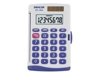 Sencor SEC 263/8, Lomme, Grunnleggende, 8 sifre, 1 linjer, Batteri/Solcelle, Grå