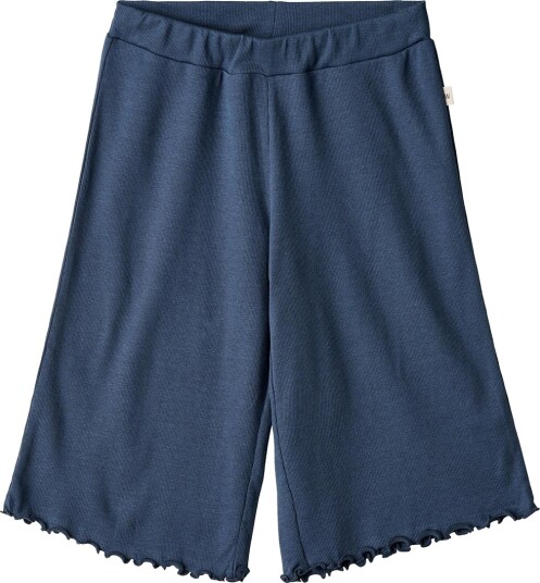 Wheat Shorts Rib Gaia Blue Waves Wheat 8 år 128 Shorts Blå