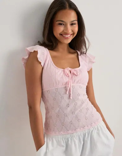 Nelly Rosa Broderie Anglais Top