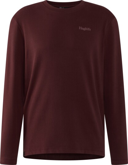 Haglöfs Men"s Haglöfs Ls Tee Maroon Trail L