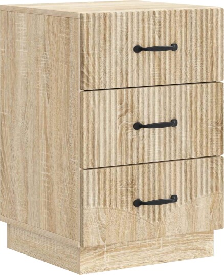  Nattbordskap Sonoma eik 43 x 41 x 63,5 cm Konstruert tre